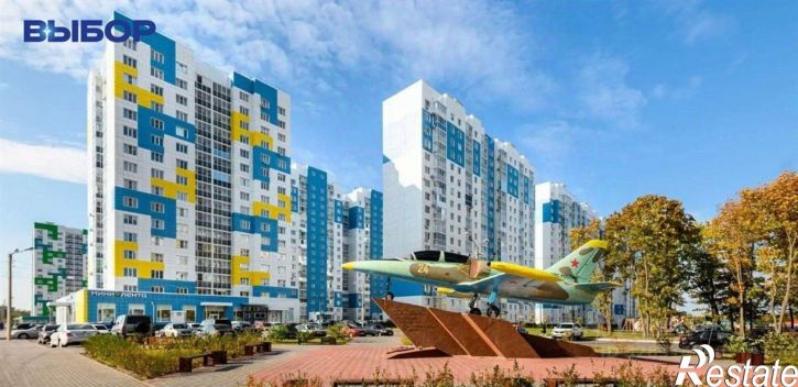 1-комн квартира в новом доме улица Ильюшина