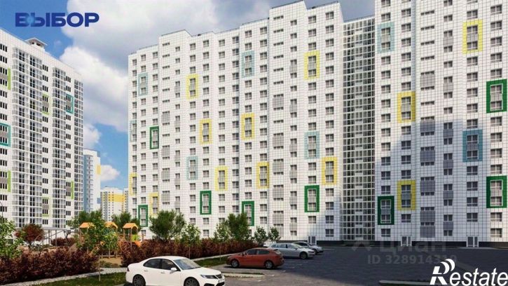 1-комн квартира в новом доме улица Ильюшина