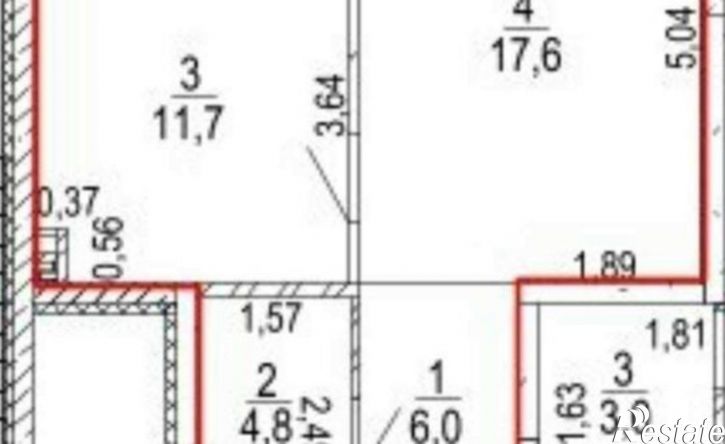 1-комн квартира Московский проспект, 132,  д. 132