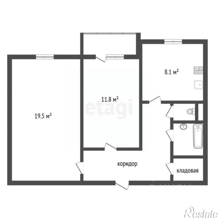 2-комн квартира ул 232 Стрелковой дивизии, 23,  д. 23