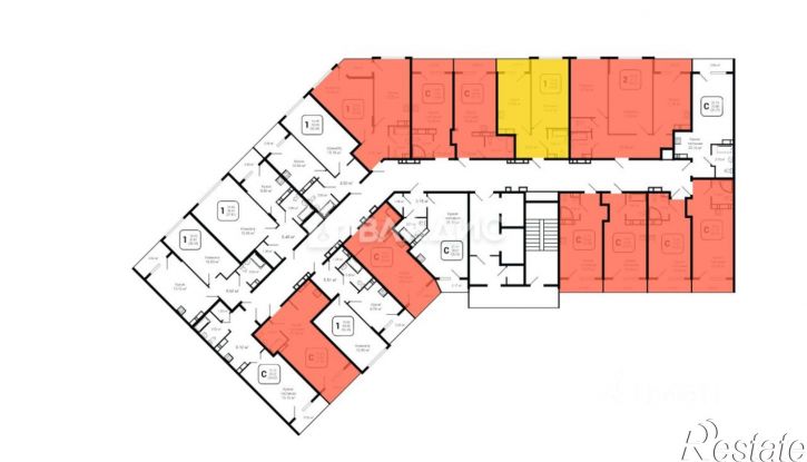 1-комн квартира ул Богдана Хмельницкого, 45А,  д. 45А