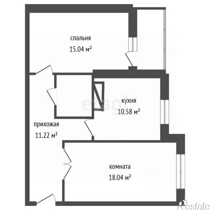 2-комн квартира Московский проспект, 130,  д. 130