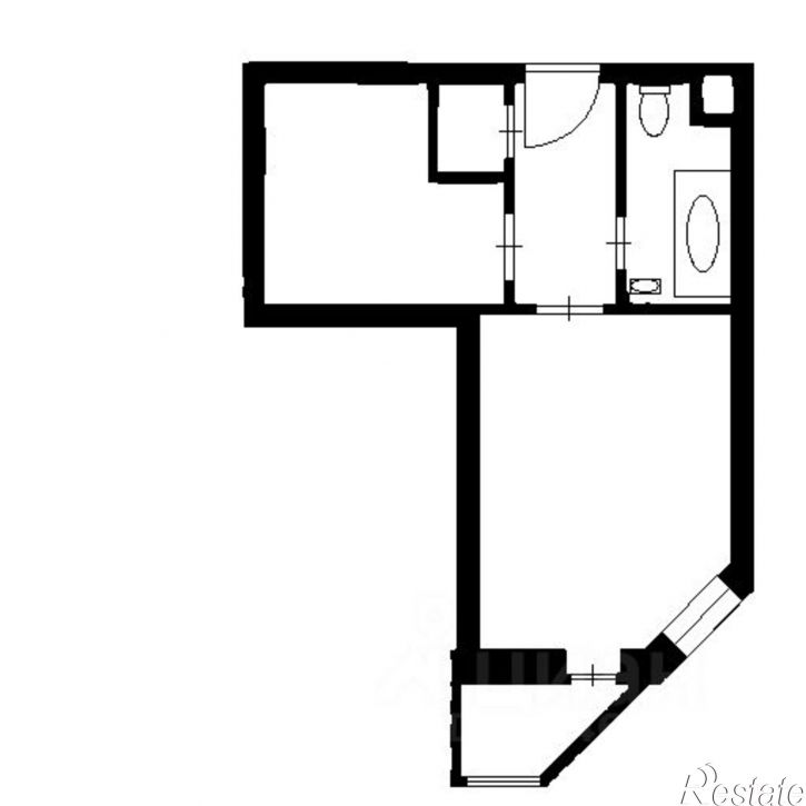 1-комн квартира улица Артамонова, 4Д,  д. 4Д