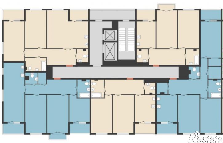 2-комн квартира в новом доме улица Ломоносова, 116Б,  д. 116Б