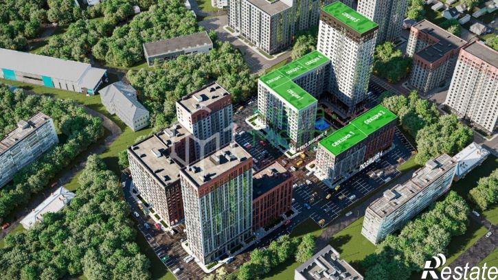 2-комн квартира в новом доме ул Матросова, 64А/2,  д. 64А/2