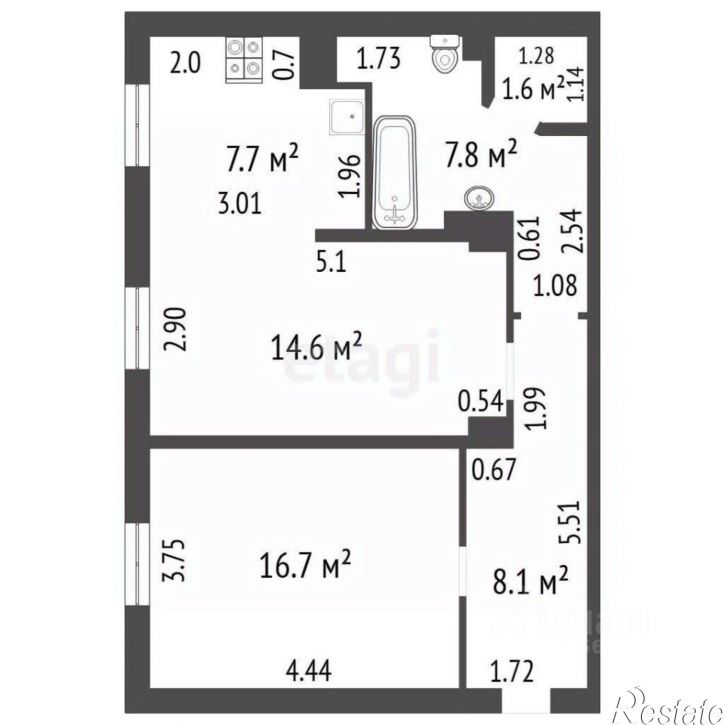 2-комн квартира ул Карла Маркса, 112,  д. 112