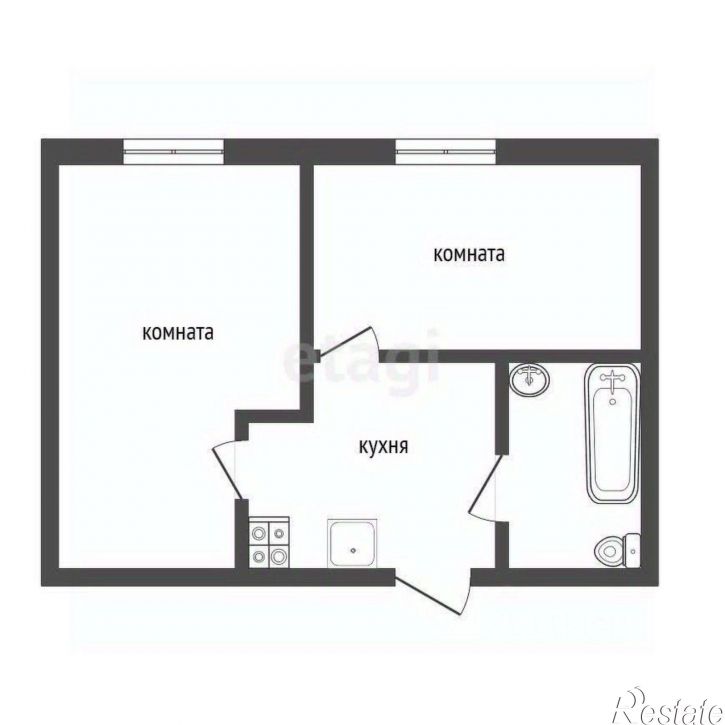 2-комн квартира ул Волгоградская, 33,  д. 33