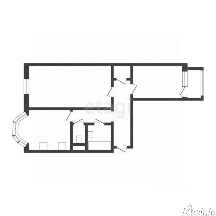 2-комн квартира Московский пр-кт, 110в,  д. 110в