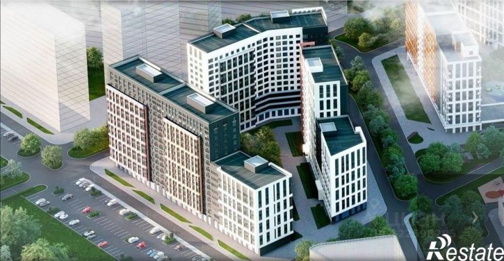 3-комн квартира в новом доме улица Остужева
