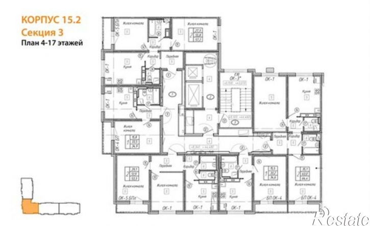 2-комн квартира в новом доме ул Шишкова, 142/5,  д. 142/5