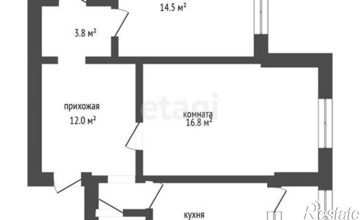 2-комн квартира ул Острогожская, 166/3,  д. 166/3