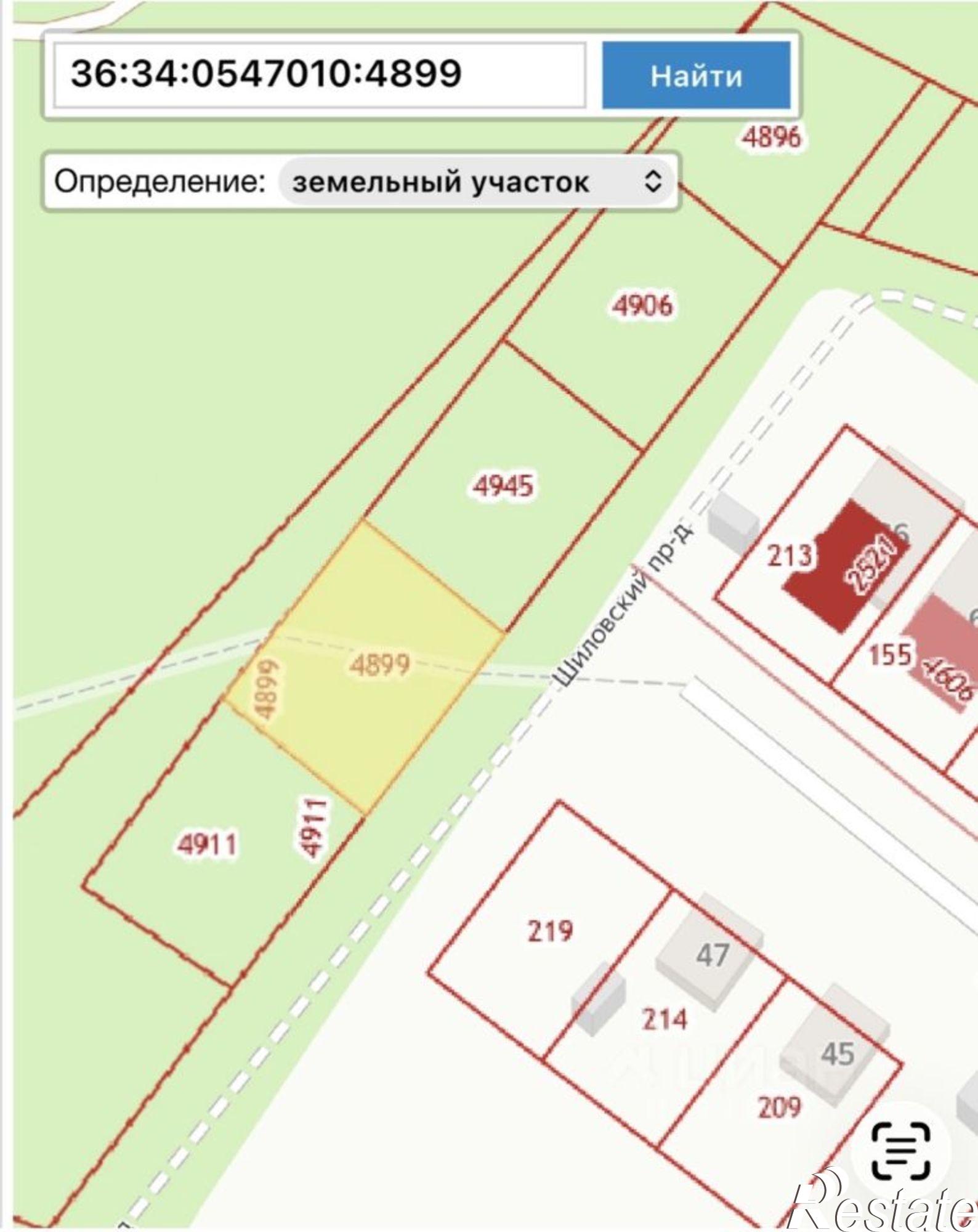 Купить землю, земельный участок за 8 000 000 рублей на б-р Воинской славы, 58