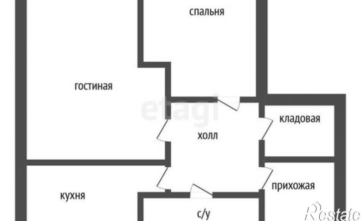2-комн квартира Сиреневая улица, 2,  д. 2