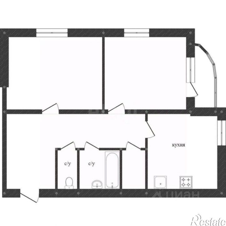 2-комн квартира улица Юлюса Янониса, 9А,  д. 9А