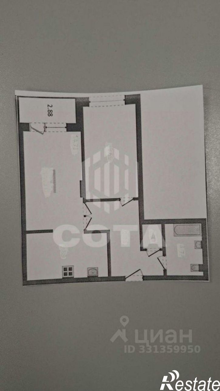 1-комн квартира