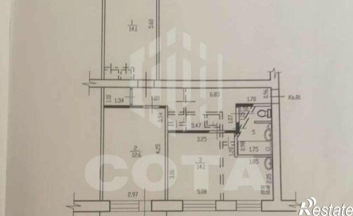 3-комн квартира Арзамасская улица, 21,  д. 21
