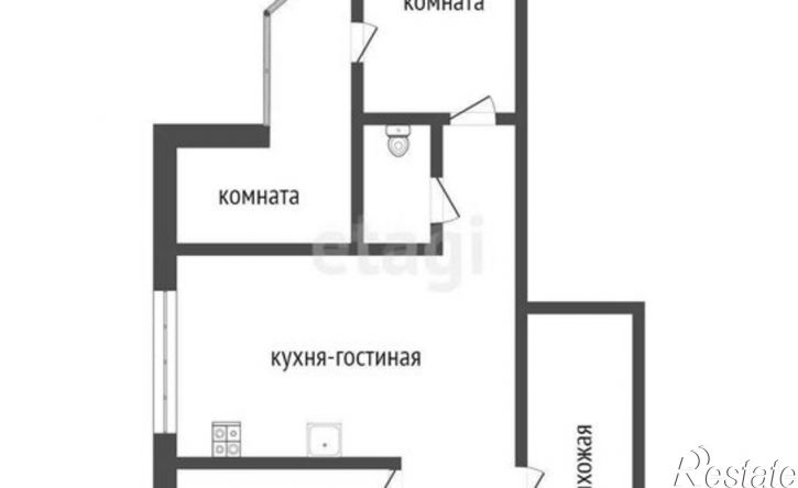 2-комн квартира улица Бакунина, 45,  д. 45