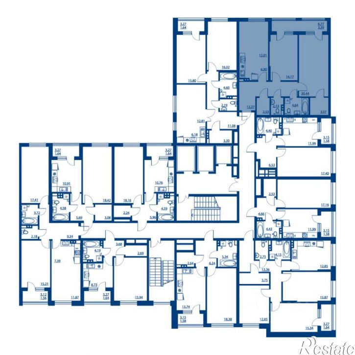 2-комн квартира в новом доме Московский пр-кт, 138,  д. 138