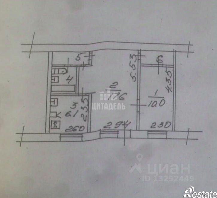 2-комн квартира Газовая улица, 16,  д. 16