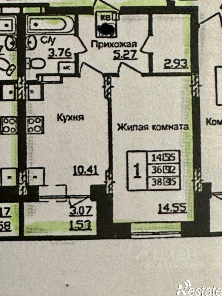 1-комн квартира улица 45-й Стрелковой Дивизии, 42/1,  д. 42/1