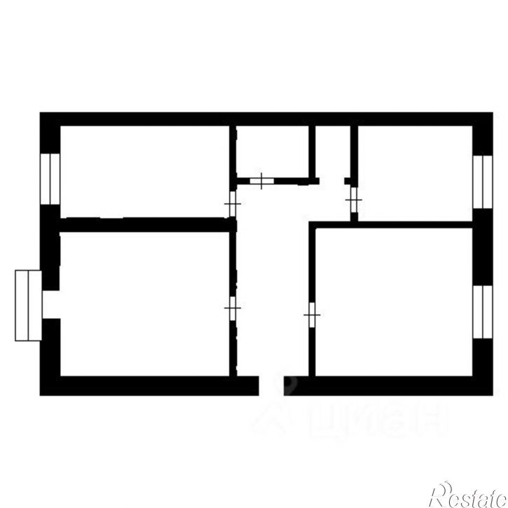 3-комн квартира ул Генерала Перхоровича, 3,  д. 3