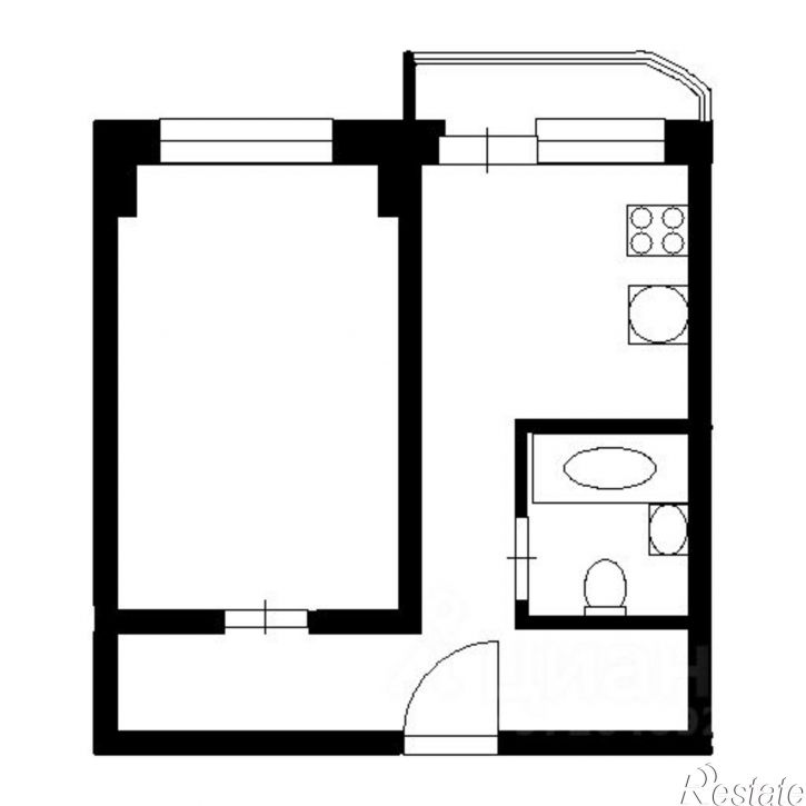 1-комн квартира Республиканская улица, 74А,  д. 74А