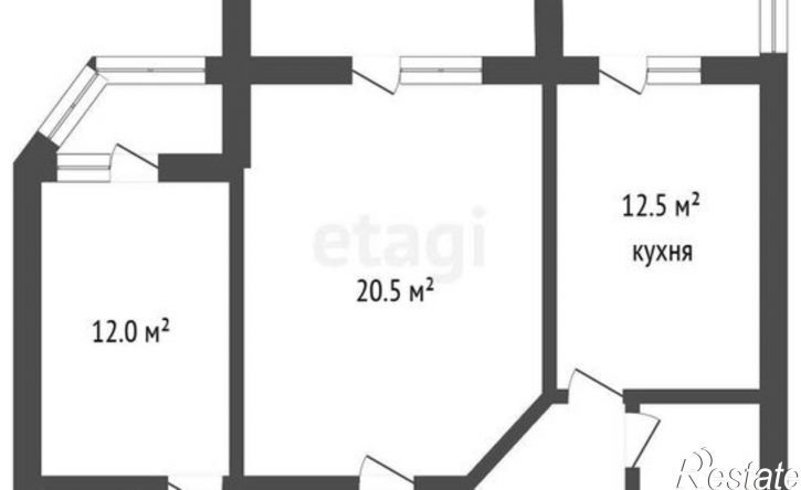 2-комн квартира ул Владимира Невского, 31а,  д. 31а