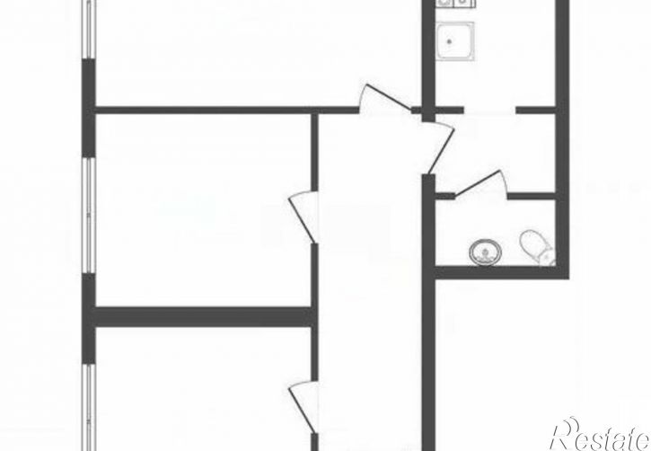 3-комн квартира ул Тимирязева, 12б,  д. 12б