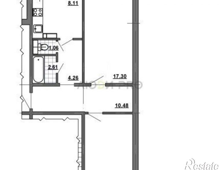 2-комн квартира ул 9 Января, 233б,  д. 233б
