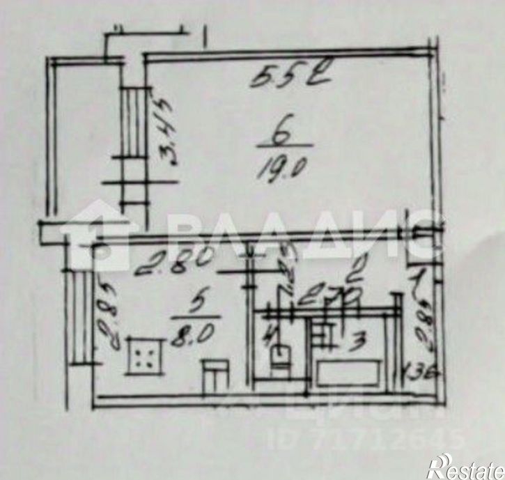 1-комн квартира ул Защитников Родины, 1а,  д. 1а