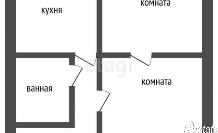2-комн квартира ул Кривошеина, 1,  д. 1