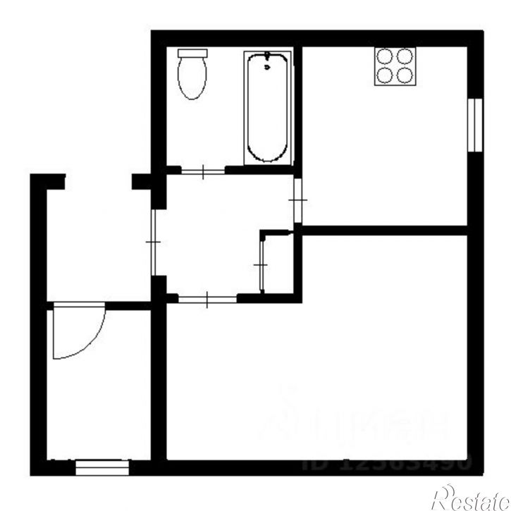 1-комн квартира ул Иркутская, 27,  д. 27