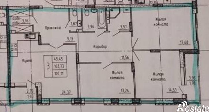 3-комн квартира ул 121 стрелковой дивизии, 9,  д. 9