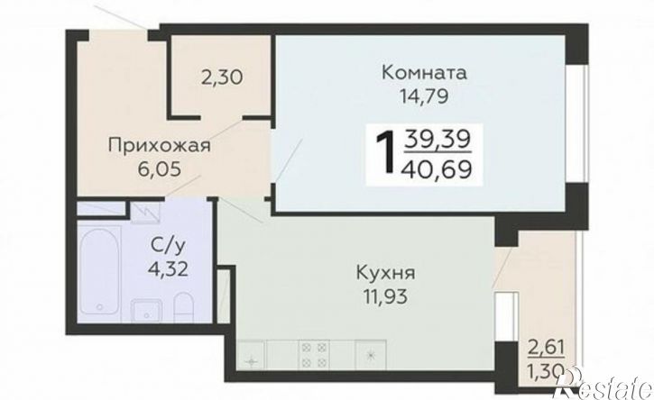 1-комн квартира ул Болховитинова, 3,  д. 3