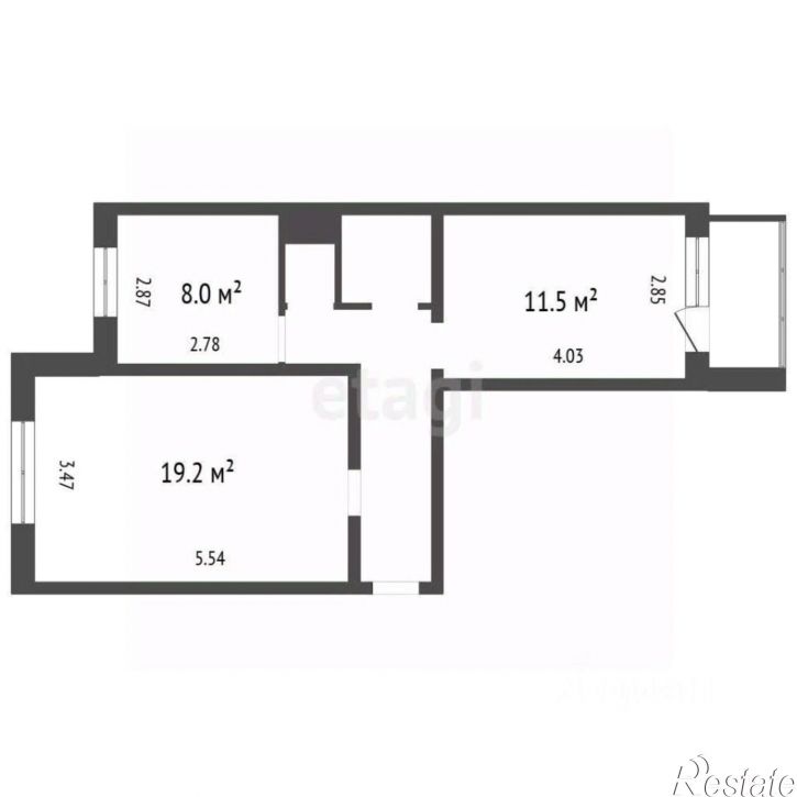 2-комн квартира ул Богатырская, 36,  д. 36