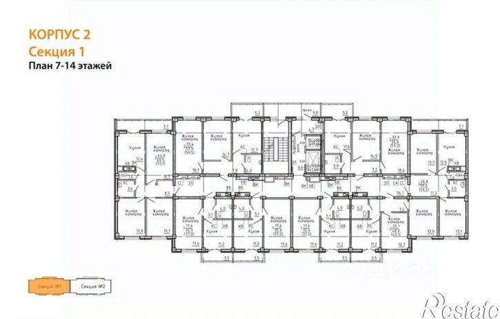 2-комн квартира в новом доме ул Цимлянская, 10в,  д. 10в