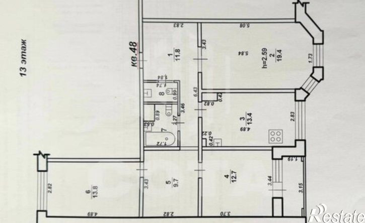 3-комн квартира ул 121 стрелковой дивизии, 11б,  д. 11б