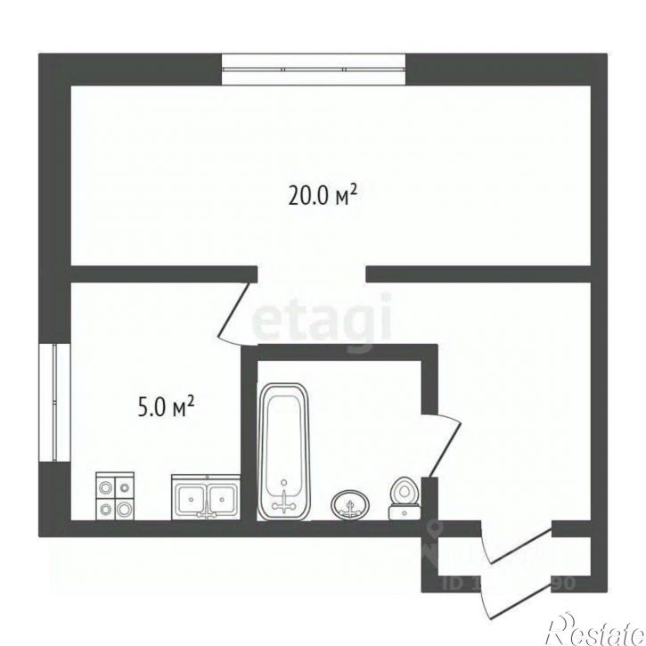 1-комн квартира ул Композитора Ставонина, 84А,  д. 84А