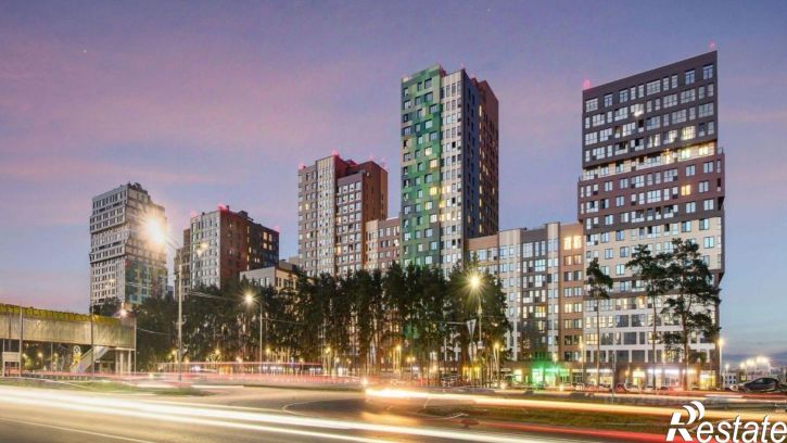 1-комн квартира в новом доме Московский пр-кт, 134Т,  д. 134Т