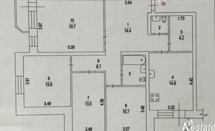 4-комн квартира ул Владимира Невского, 33а,  д. 33а