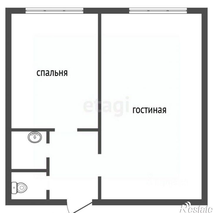 2-комн квартира ул Юлюса Янониса, 8 1,  д. 8 1,  к. 1