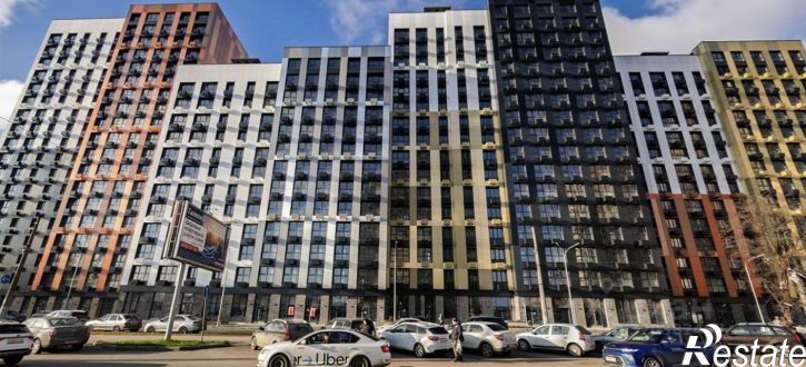 2-комн квартира в новом доме Краснознамённая улица, 72