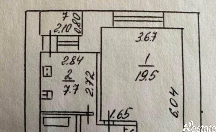 1-комн квартира ул Артамонова, 38а,  д. 38а