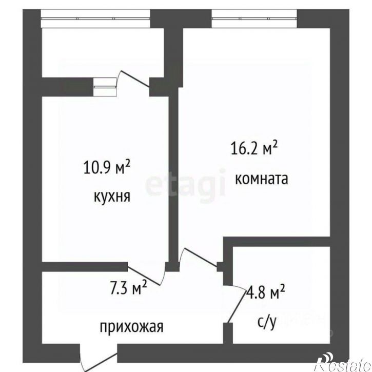 1-комн квартира ул Беговая, 49,  д. 49