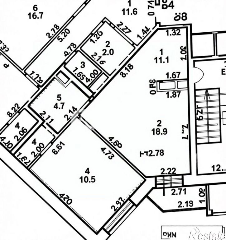 2-комн квартира Московский пр-кт, 52,  д. 52