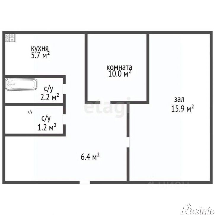 2-комн квартира ул 121 стрелковой дивизии, 16,  д. 16