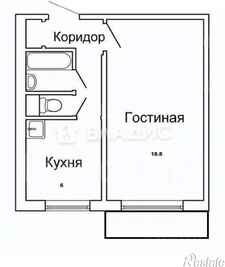 1-комн квартира ул Богдана Хмельницкого, 54б,  д. 54б