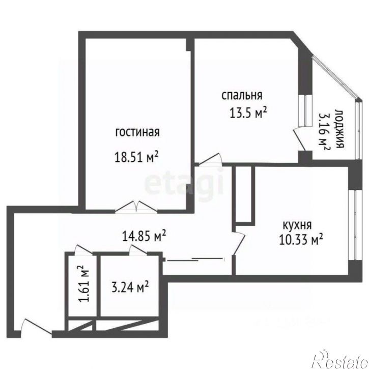 2-комн квартира ул Краснознаменная, 57/2,  д. 57/2