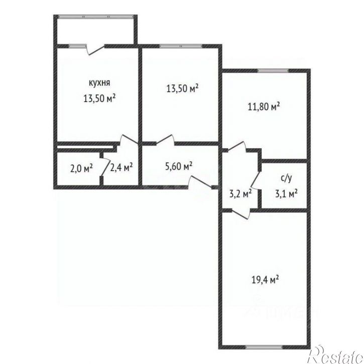 3-комн квартира ул Богдана Хмельницкого, 25,  д. 25