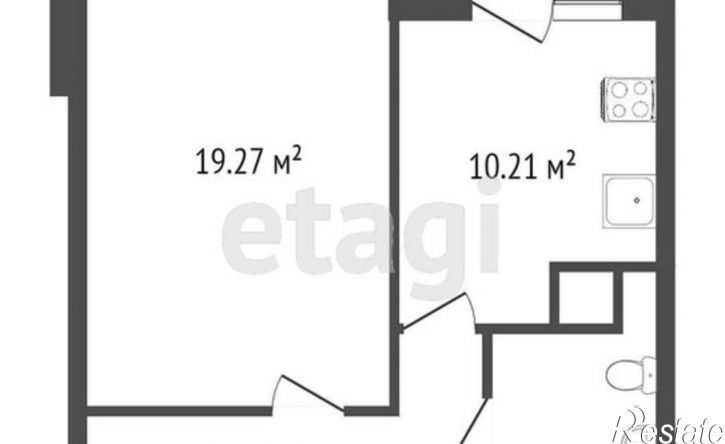 1-комн квартира ул Антонова-Овсеенко, 35э,  д. 35э